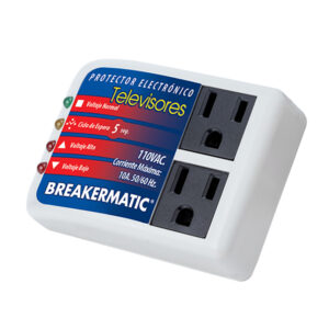 Breakermatic Televisores PTV110-000EST 120V 10A 50/60 Hz 474 J 0.5 kV